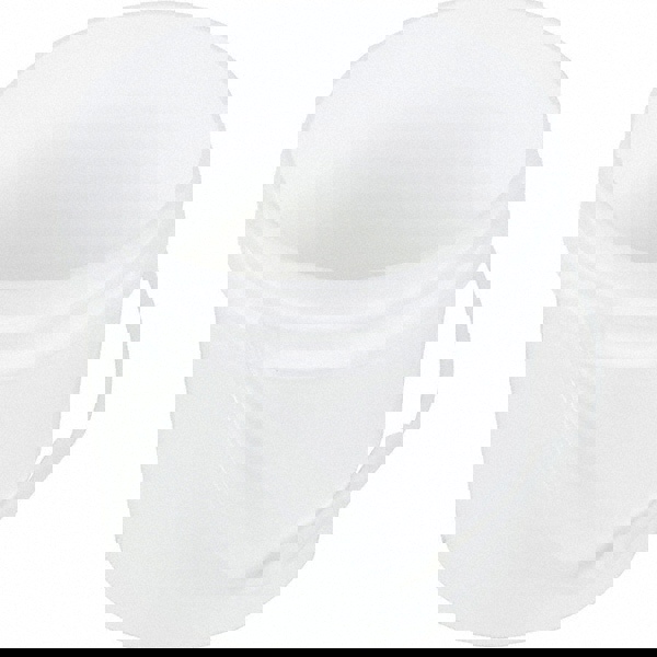 Buckets & Pails; Capacity: 1 gal (US); Body Material: High-Density Polyethylene; Style: Single Pail; Shape: Round; Color: White; Handle: Yes; Lid: No Lid; For Use With: Storage; Shipping; Handle Material: Steel; Height (mm): 7.5 in; Container Size Compati