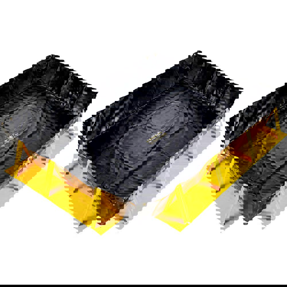 Collapsible Berms & Pools; Product Type: Collapsible Berm; Sump Capacity (Gal.): 359 gal; Spill Capacity: 359 gal; Length (Feet): 10.00; Length (Inch): 10.00; Overall Length: 10.00; Overall Width: 8.000; Width (Inch): 8.000; Overall Height: 1 ft; Height (