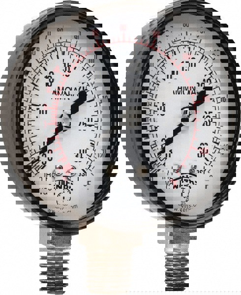Pressure Gauge: 2-1/2