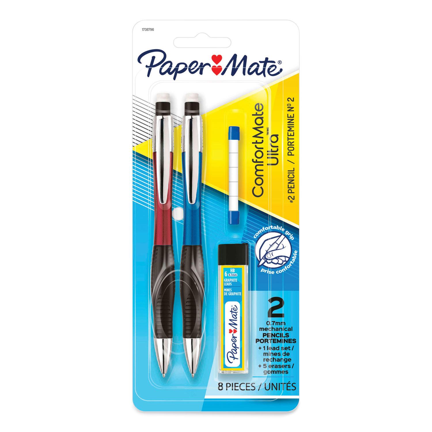 PENCIL,MECHCMATE,.7MM,AST