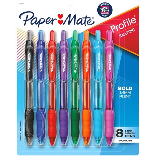 PAPERMATE PROFILE RT AST 8PK