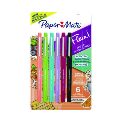 PEN,FELT,SCENT,MD PT,6PK