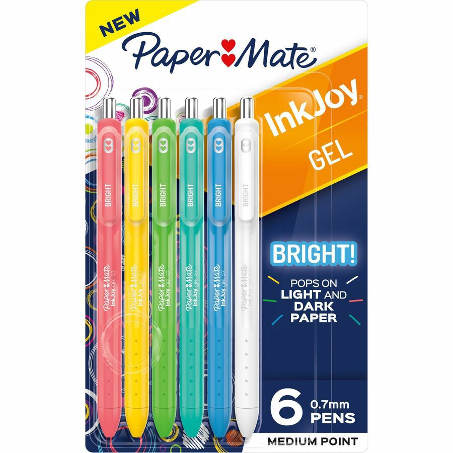 PEN,BRIGHT,6PK,AST