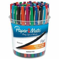PAPERMATE FLAIR 48PK ASST CANI