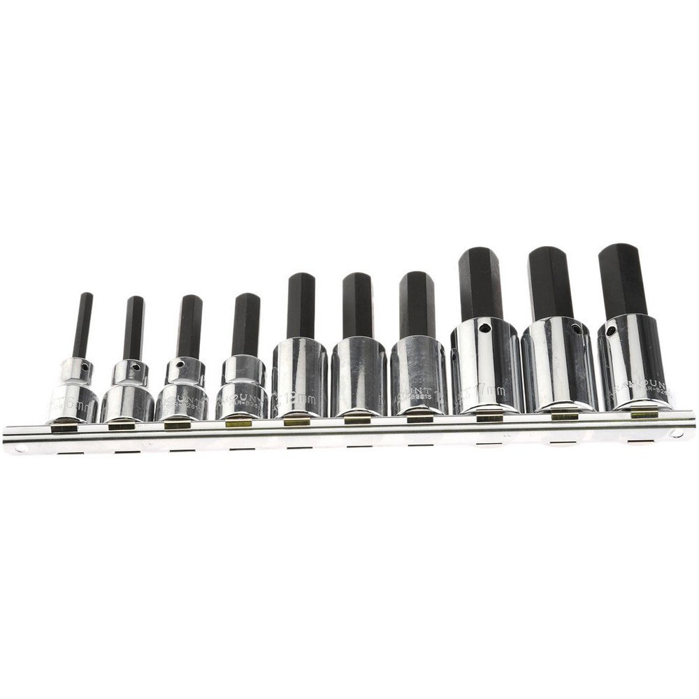 Hex Bit Socket Set: 1/2