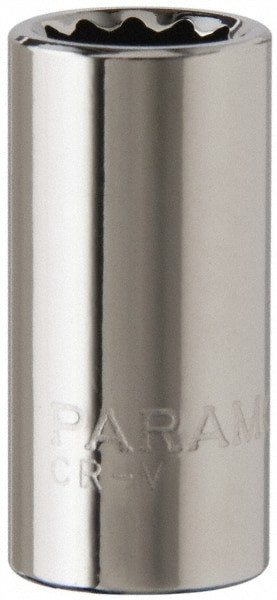 Hand Socket: 8 mm Socket, 12-Point