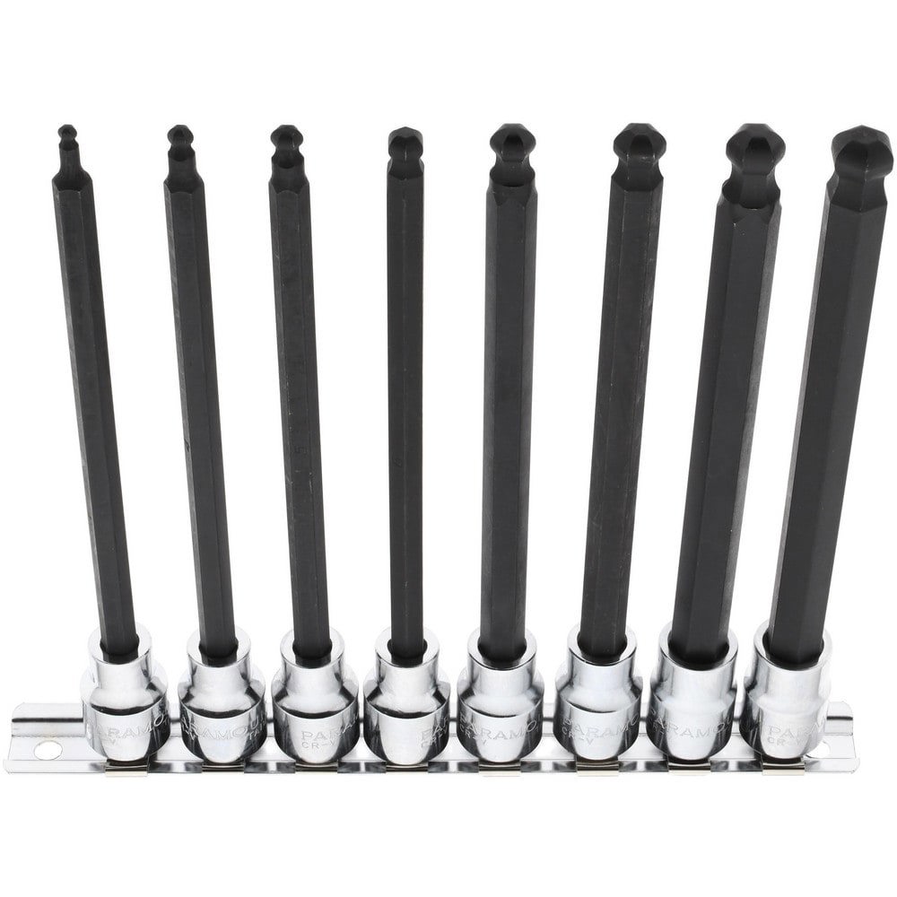 Hex Bit Socket Set: 3/8