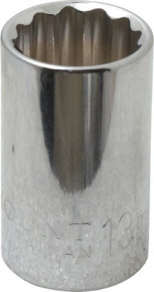 Hand Socket: 13 mm Socket, 12-Point