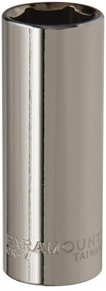 Deep Hand Socket: 17 mm Socket, 6-Point
