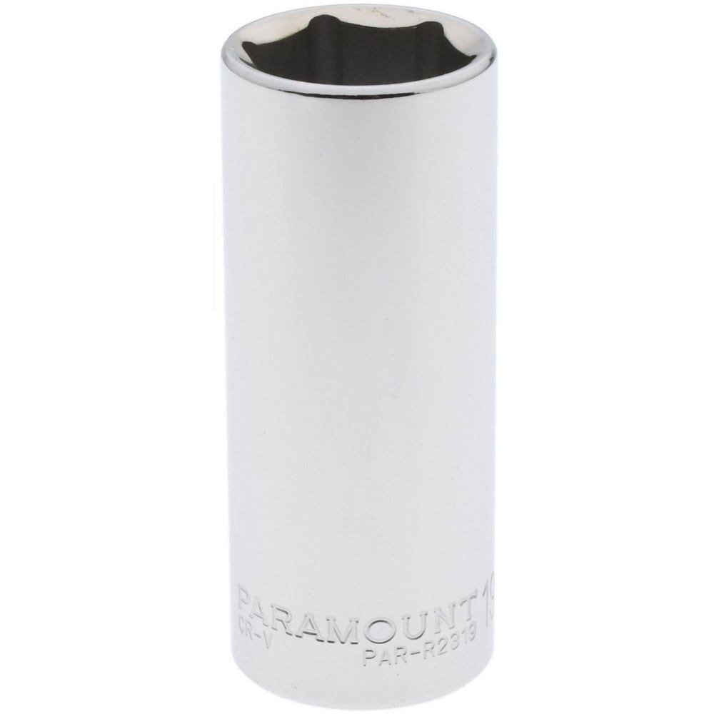 Deep Hand Socket: 19 mm Socket, 6-Point