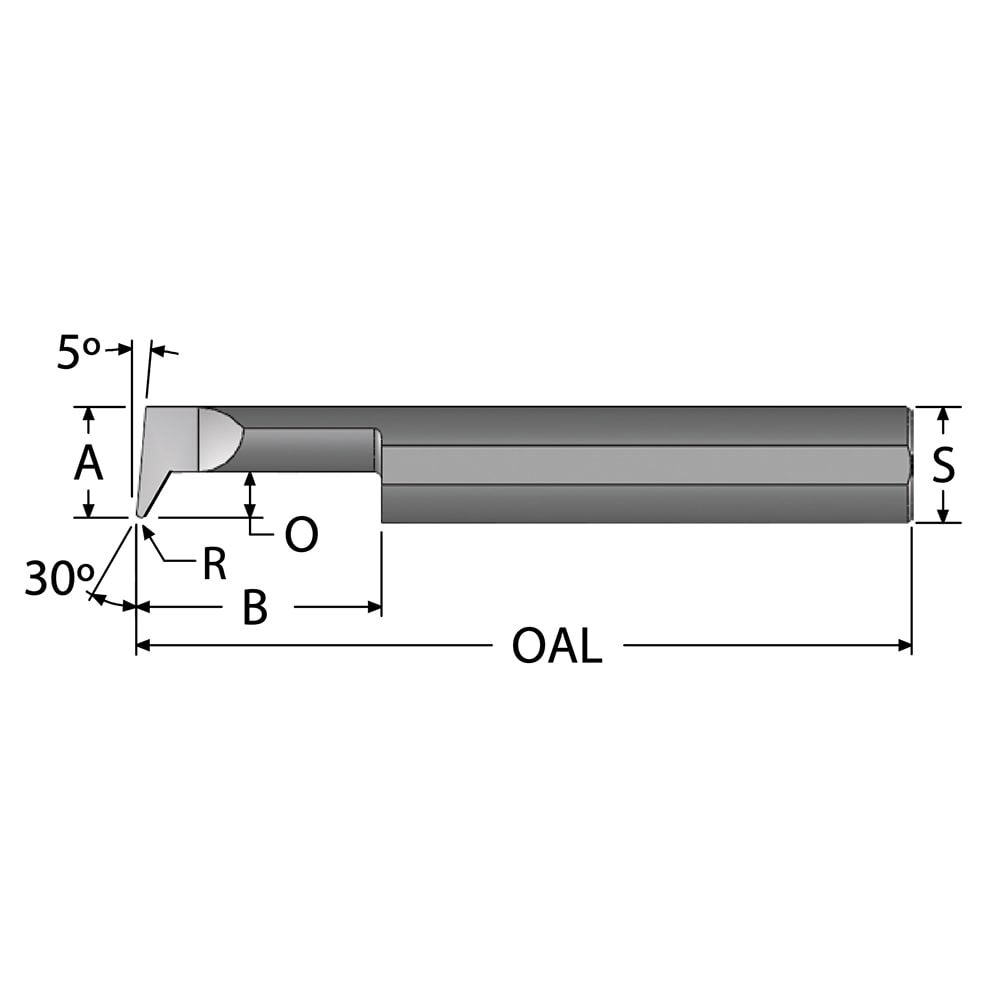 Profile Boring Bar: 0.12