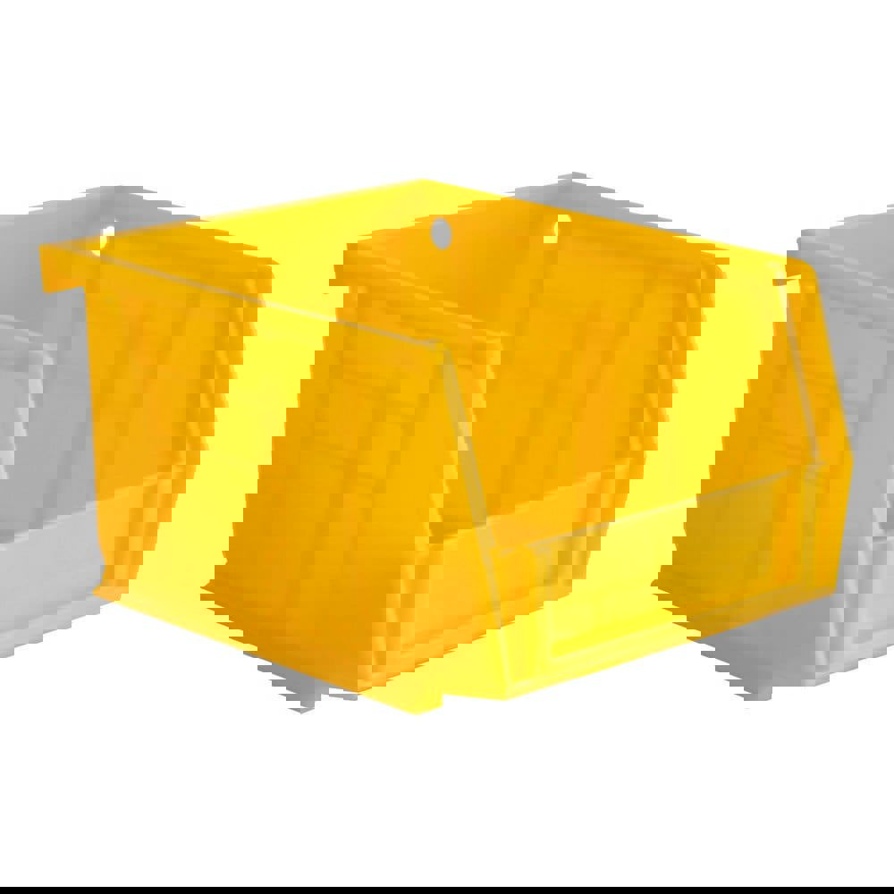 Plastic Hang & Stack Bin: Yellow
