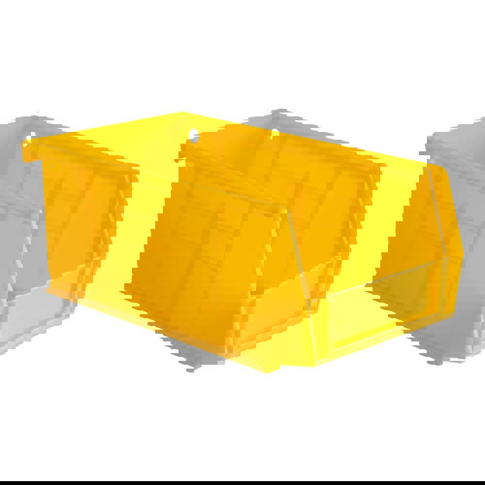 Plastic Hang & Stack Bin: Yellow