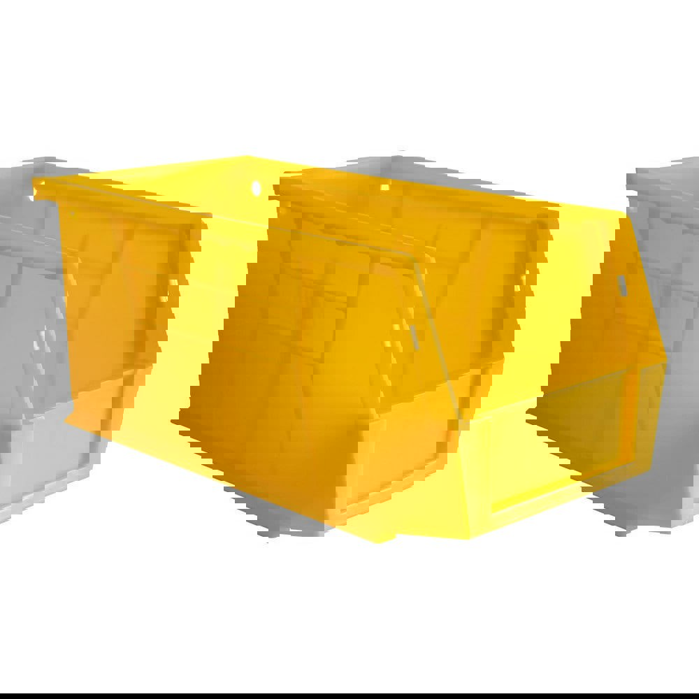 Plastic Hang & Stack Bin: Yellow