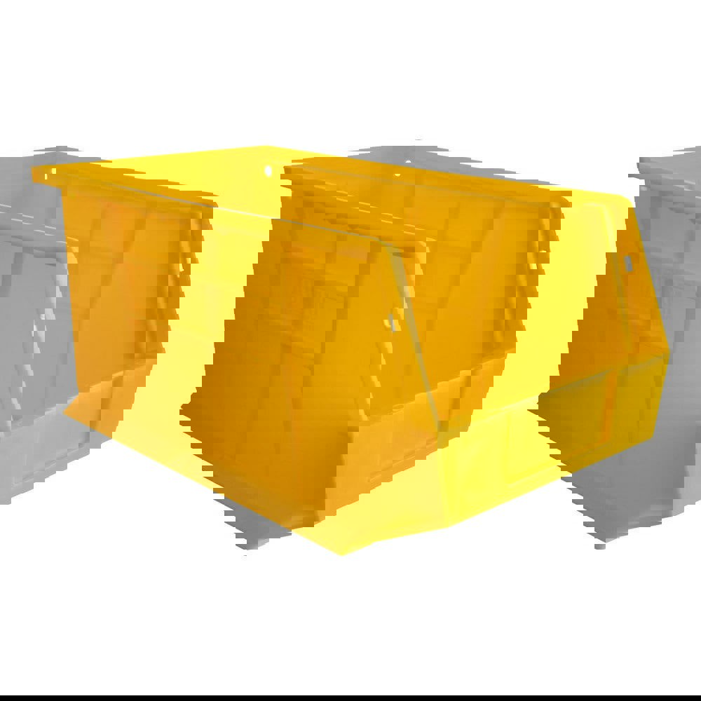Plastic Hang & Stack Bin: Yellow