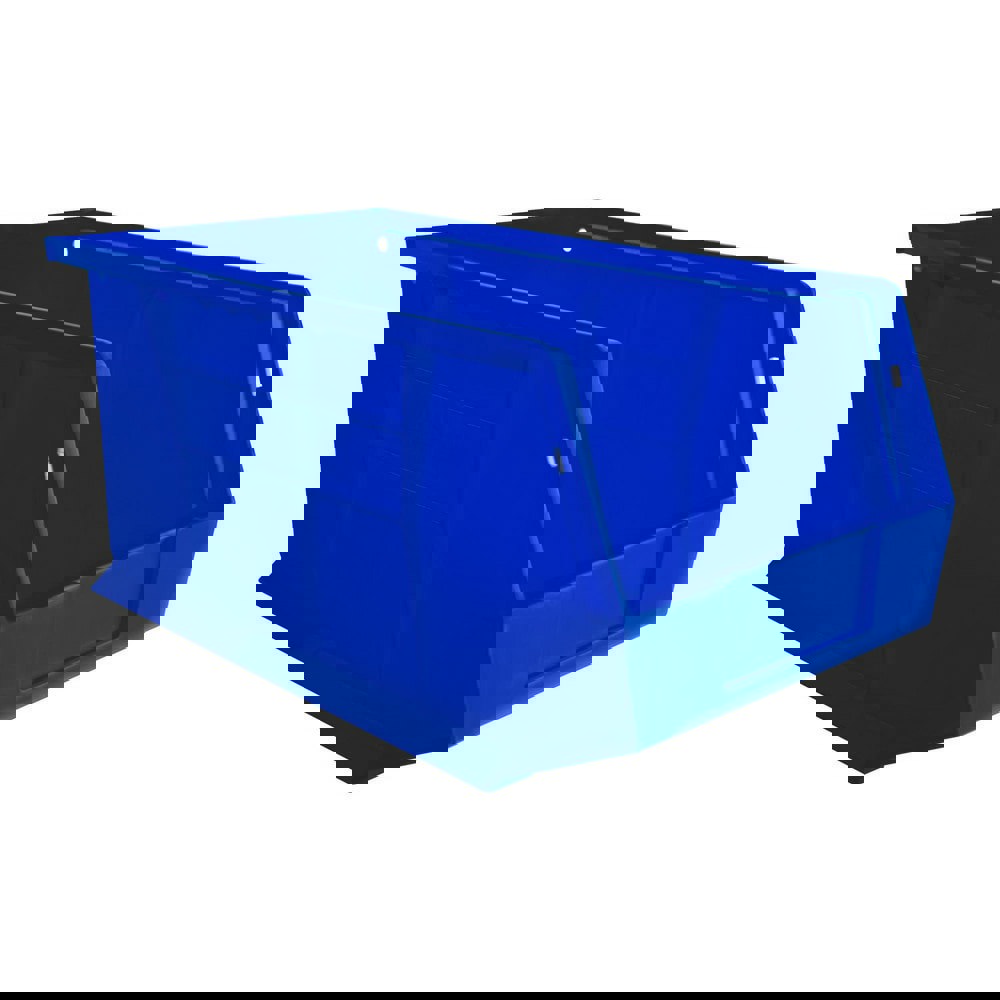 Plastic Hang & Stack Bin: Blue