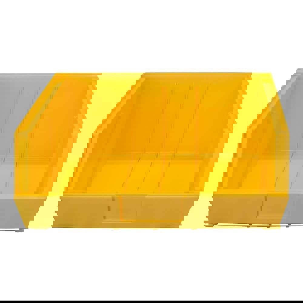 Plastic Hang & Stack Bin: Yellow