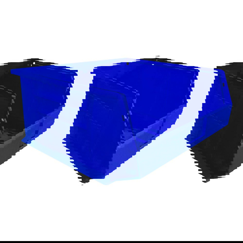 Plastic Hang & Stack Bin: Blue