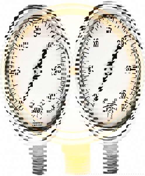 Pressure Gauge: 2-1/2