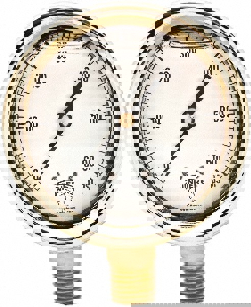 Pressure Gauge: 2-1/2