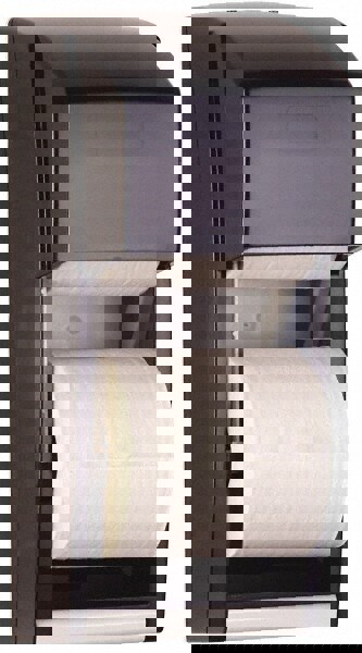 Standard Double Roll Plastic Toilet Tissue Dispenser