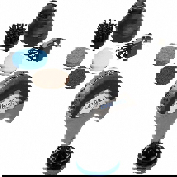 Handheld Buffers & Polishers; Pad Diameter: 4in ; Voltage: 4V ; Batteries Included: Yes ; Battery Chemistry: Lithium-ion ; Charger Included: Yes ; Includes: 4 Pads