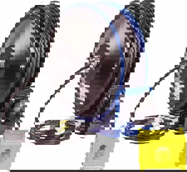 Cord & Cable Reel: 12 AWG, 30' Long, Quad Outlet End