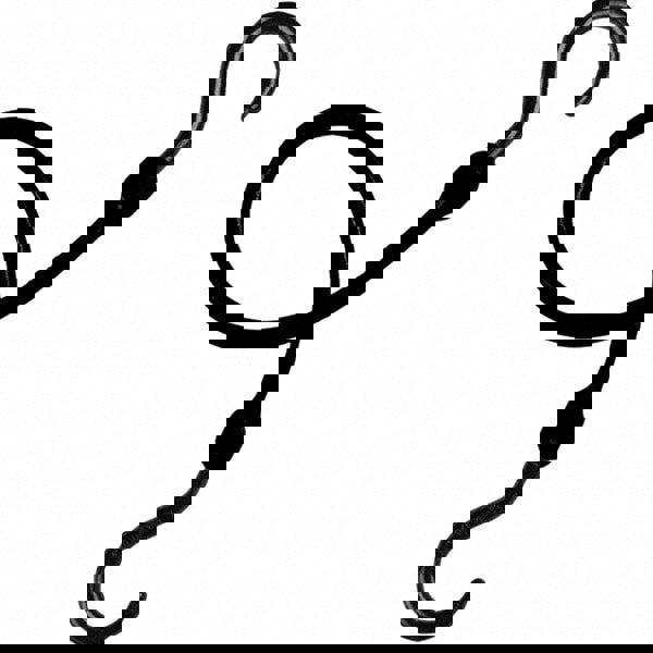 Bungee Cord Tie Down: Molded Nylon Hook, Non-Load Rated