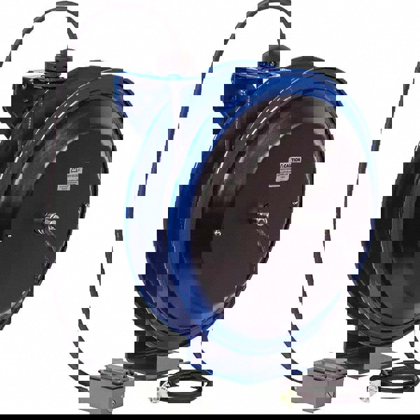 Cord & Cable Reel: 12 AWG, 75' Long, Duplex Outlet Box with GFCI End