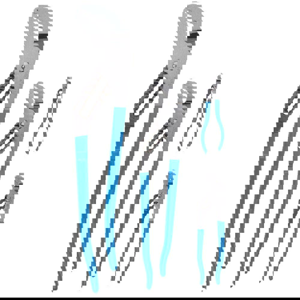 Plier Set: 4 Pc, Tongue & Groove Pliers