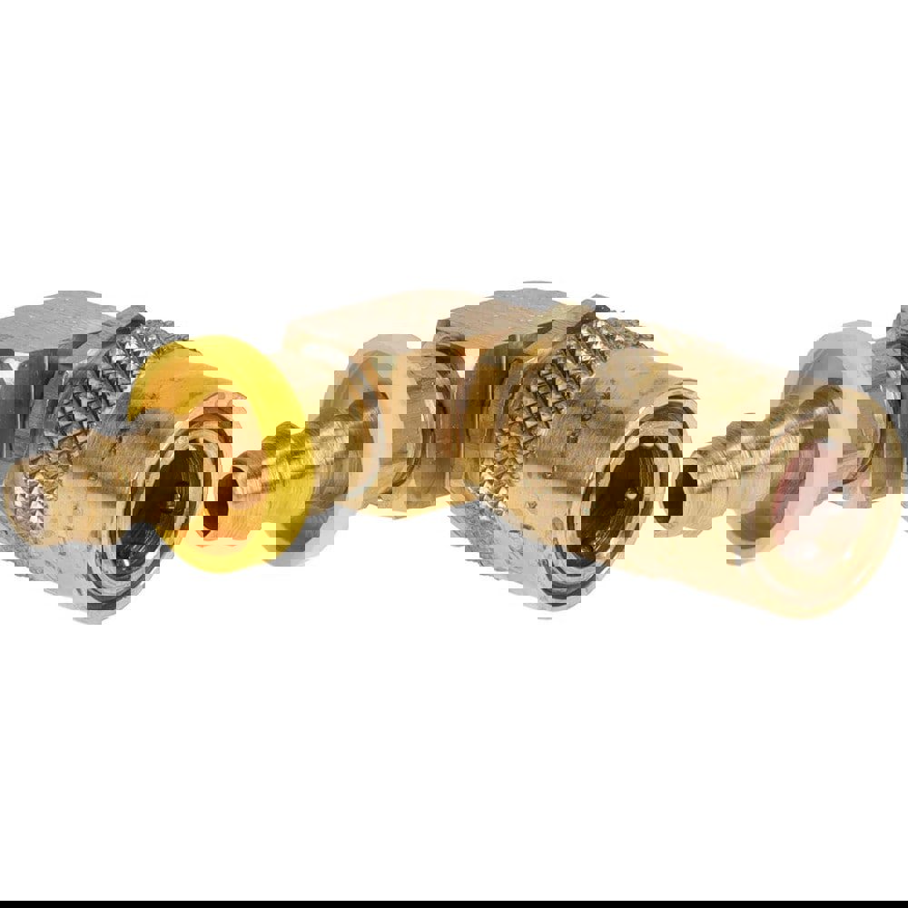 Hydraulic Hose 90 deg Push-Lok Barb Coupler: 0.2500