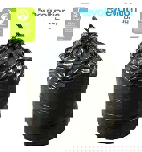 40 x 46 in. 45 gal 1.35 mil Bag Can Liner in Black (Case of 100)