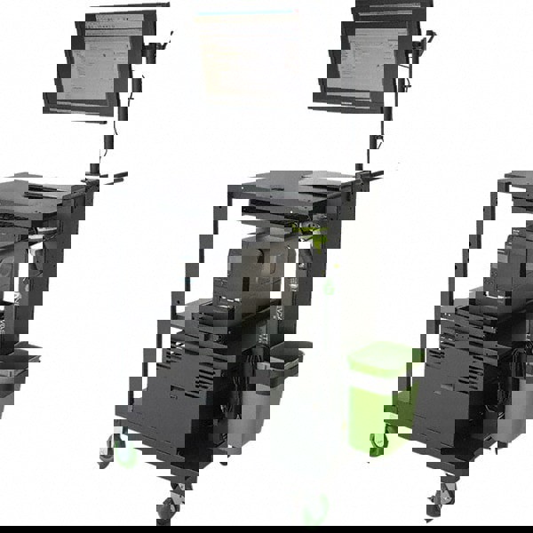 Computer Workstation Mobile Work Center: 35-1/2