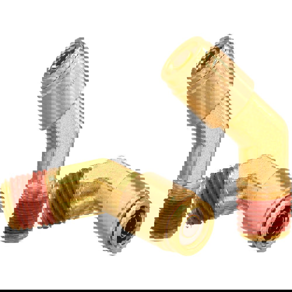 Metal Push-To-Connect Tube Fittings; Connection Type: Push-to-Connect x MNPT ; Material: Brass ; Tube Outside Diameter: 3/8 ; Maximum Working Pressure (Psi - 3 Decimals): 250.000 ; Standards: DOT ; Thread Type: NPT