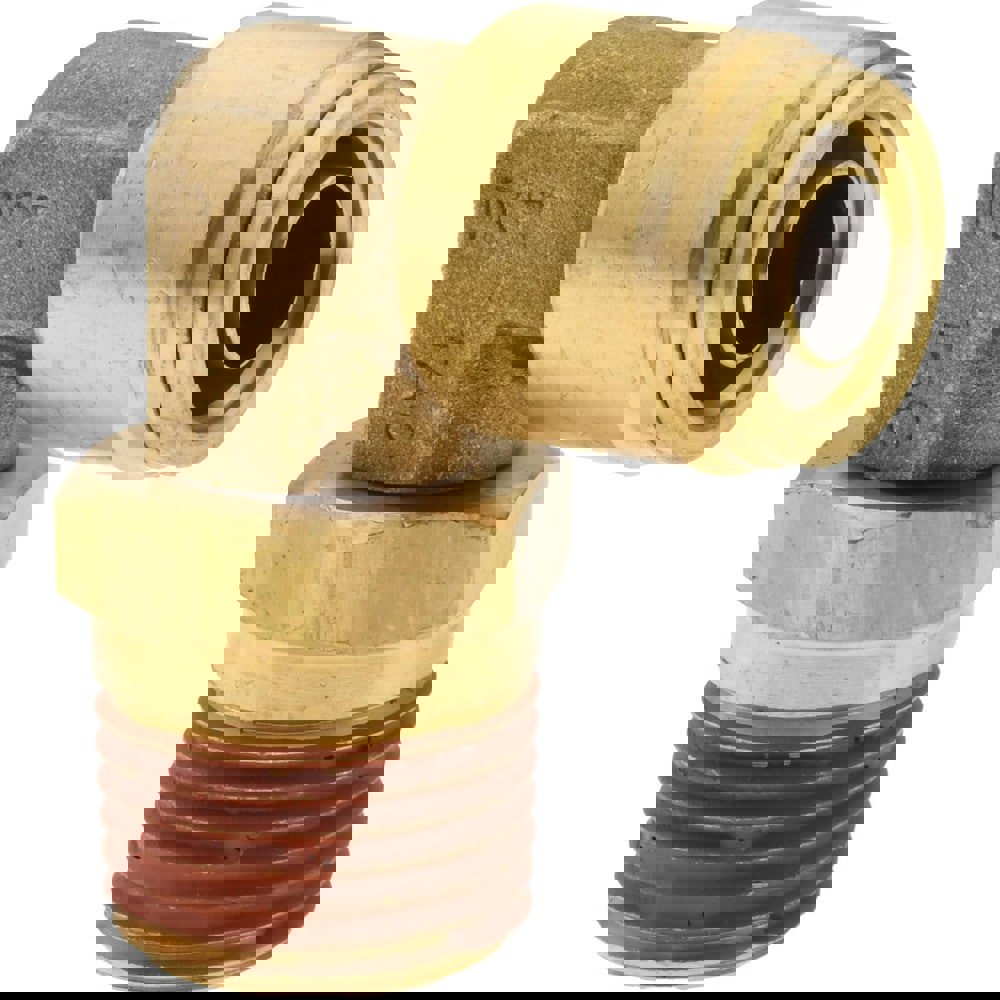 Metal Push-To-Connect Tube Fittings; Connection Type: Push-to-Connect x MNPT ; Material: Brass ; Tube Outside Diameter: 1/2 ; Thread Type: NPT ; Standards: DOT ; For Use With: General Purpose