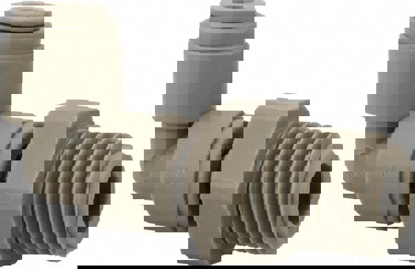 Push-To-Connect Tube Fitting: Male Swivel Elbow, 1/4