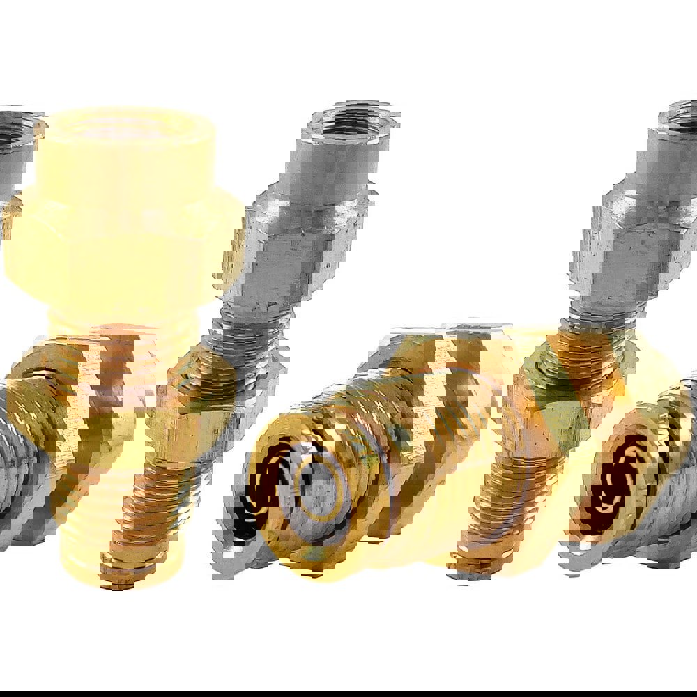 Metal Push-To-Connect Tube Fittings; Connection Type: Push-to-Connect x FNPT ; Material: Brass ; Tube Outside Diameter: 1/4 ; Maximum Working Pressure (Psi - 3 Decimals): 250.000 ; Standards: DOT ; Thread Type: NPT