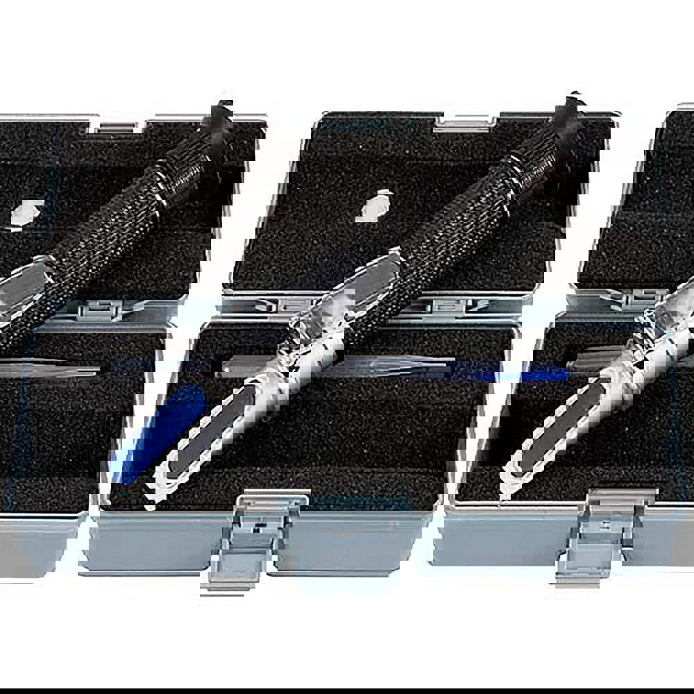 Refractometers; Refractometer Type: Portable Refractometer ; For Use With: low-concentration translucent liquids such as fruit and vegetable juices, maple sap and industrial coolants ; Scale Type: Brix ; Melting Range: 0-10