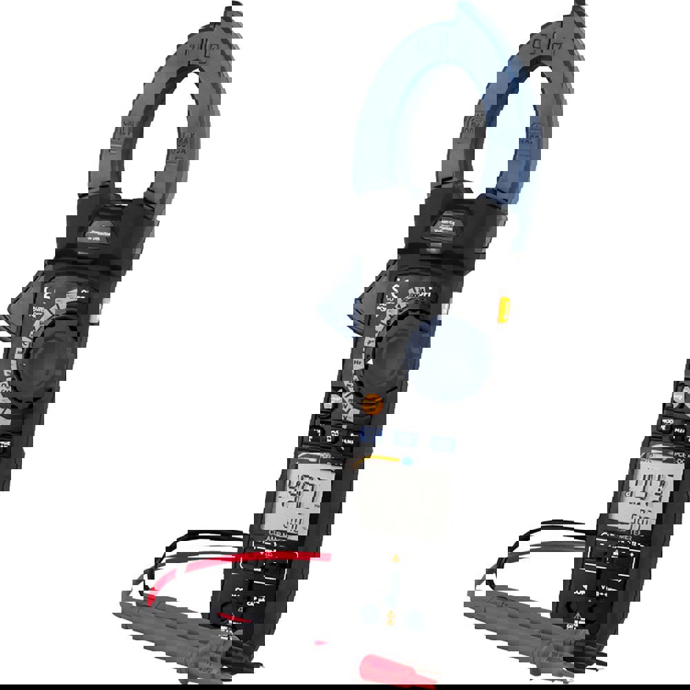 Compact Manual Ranging & Voltage Clamp Meter: CAT I CAT II & CAT III, 1.9