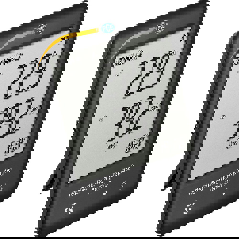 Thermometer/Hygrometers & Barometers; Product Type: Hygrometer; Temperature/Humidity Recorder; Thermo-Hygrometer ; Probe Type: Build-in ; Accuracy: 1 0.30C / 0.540F; 1 0.50C / 0.90F