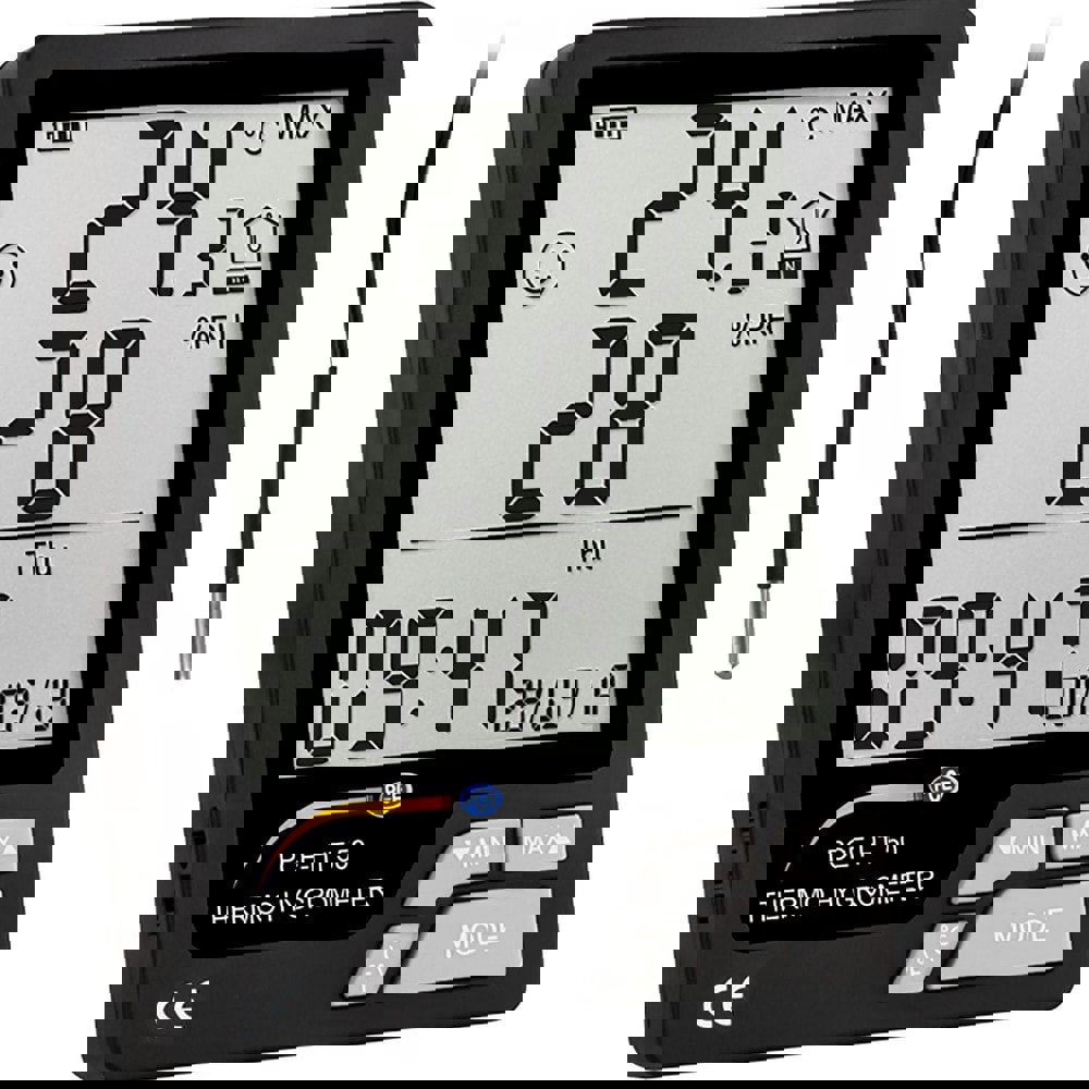 Thermometer/Hygrometers & Barometers; Product Type: Dew Point Meter; Hygrometer; Temperature/Humidity Recorder; Temperature/Humidity/Dew Pont Recorder; Thermo-Hygrometer ; Probe Type: Wired Probe