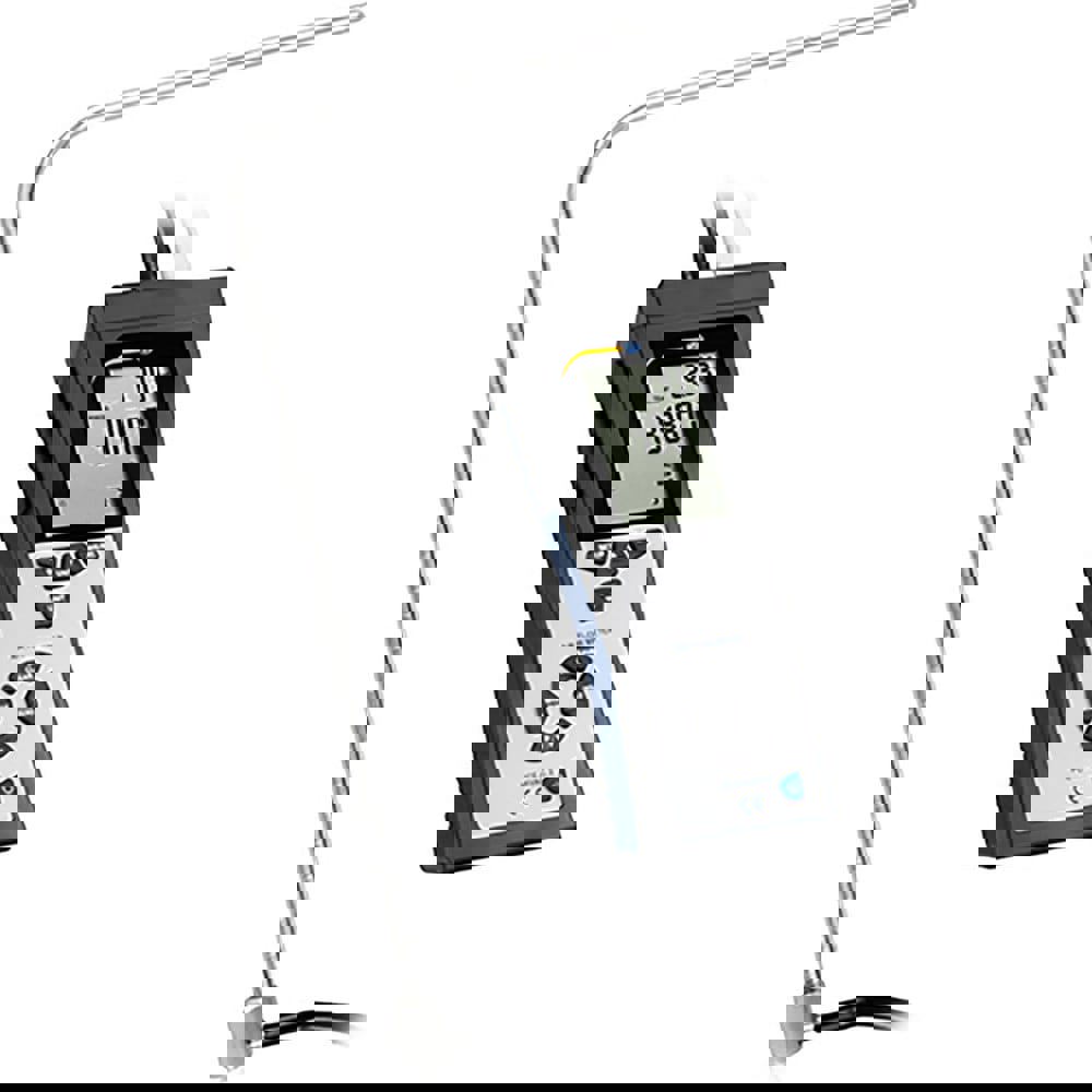 Airflow Meters & Thermo-Anemometers; Meter Type: Integral Vane Anemometer ; Measures: Airflow; Pressure; Temperature ; Humidity Sensing: No ; Data Logging: Yes ; Auto Power Off: No ; Minimum Air Velocity: 200