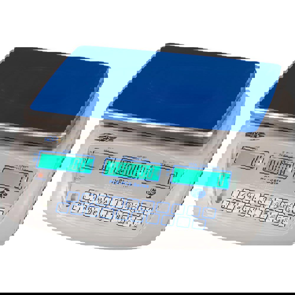Portion Control & Counting Bench Scales; System Of Measurement: grams; kilograms ; Capacity: 30000.000 ; Platform Length: 9.06 ; Platform Width: 12.21 ; Calibration: Digital ; Overall Diameter: 12.6