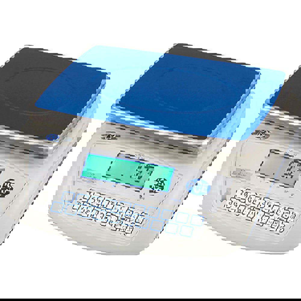Shipping & Receiving Platform & Bench Scales; System Of Measurement: grams; kilograms; pounds ; Calibration: Digital ; Graduation: 0.5000 ; Base Width: 12.6 ; Base Length: 12.6000 ; Base Height: 4.9