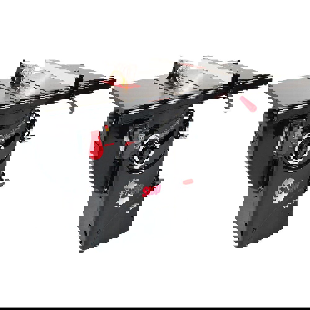 1.75HP Professional Cabinet Saw with 30 Premium fence system, rails & extension table