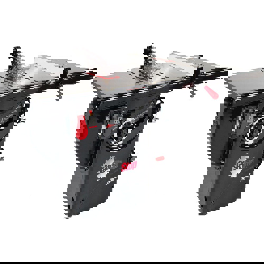 3HP Professional Cabinet Saw with 30 Premium fence system, rails & extension table