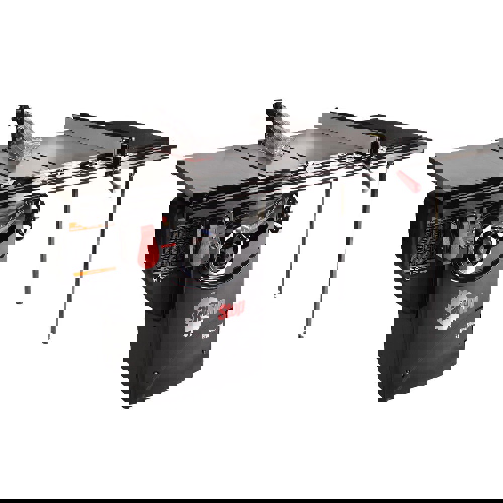 3HP Professional Cabinet Saw with 36 Professional T-Glide fence system, rails & extension table