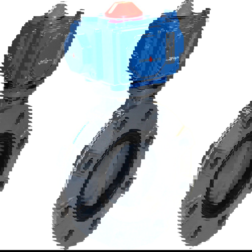 Butterfly Valves; Seat Material: EPDM ; WOG Rating (psi): 150 ; Disc Material: PVC ; Stem Material: 316 Stainless Steel ; UNSPSC Code: 40141619