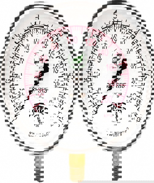 Pressure Gauge: 4-1/2