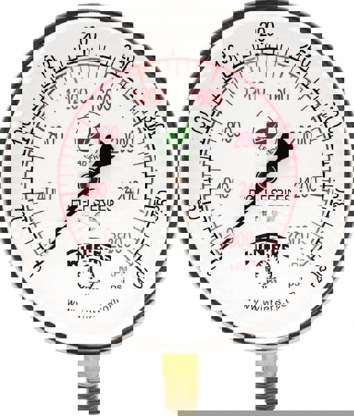 Pressure Gauge: 4-1/2